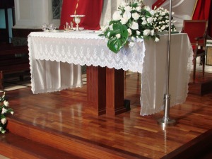 tovaglia altare